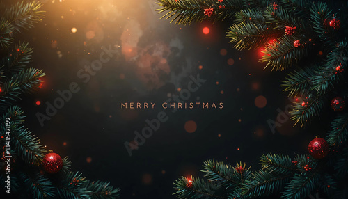 christmas tree and lights