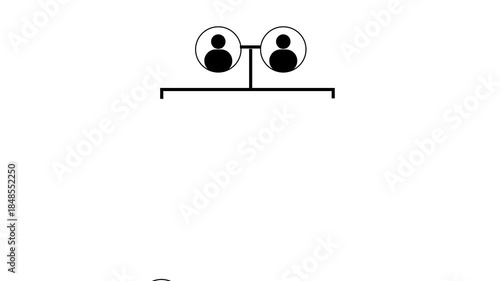 family tree chart of life relationship scheme illustration