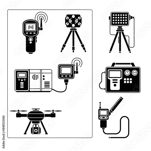 A vibrant close-up of a professional photographer using a modern camera to capture high-quality stock photography in a bright outdoor setting