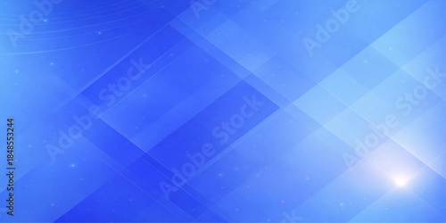 A smooth blue abstract background featuring a gradient wave pattern and light curve lines for a professional business wallpaper design illustration