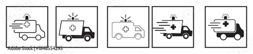 Ambulance icons.eps