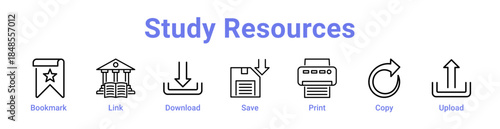 Study Resources Icon Banner