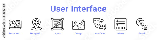 User Interface Icon Banner
