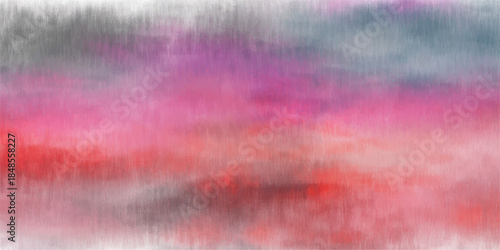 Vintage purple and pink abstract watercolor background featuring a grunge paper texture and light violet paint strokes on an aged canvas material for a textured art wallpaper design with copy space