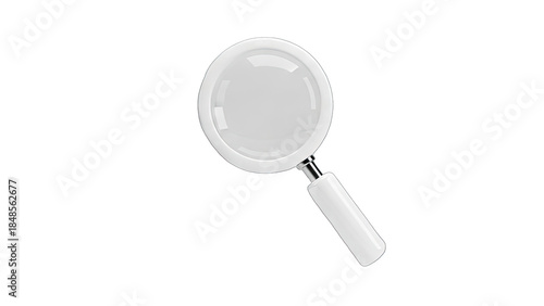 Magnifying Glass Isolated on White Background