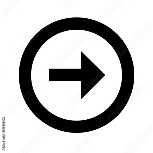 Forward Circle Icon