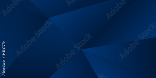 Abstract blue background. Geometric triangle background. Hexagon pattern. eps10