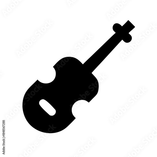 Violin Icon Vector Illustration