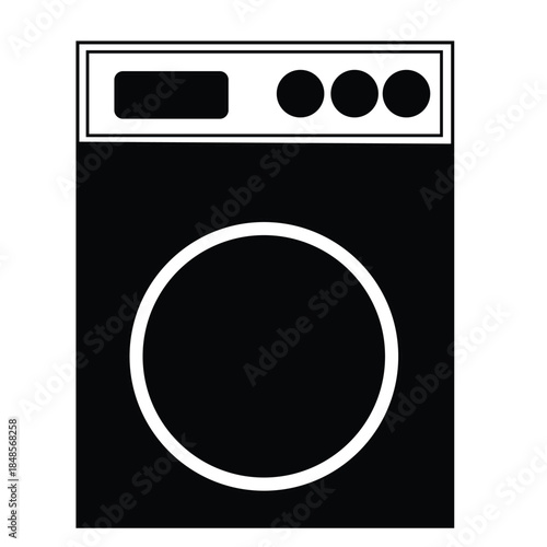 washing machine vector