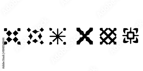 Collection of traditional geometric patterns