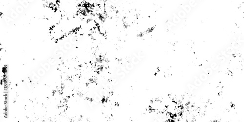 White, black dust overlay distress grungy grain, noise effect paint wall. small particles of debris and dust. crack and scratch dust paint concrete wall. subtle halftone grunge urban texture vector.