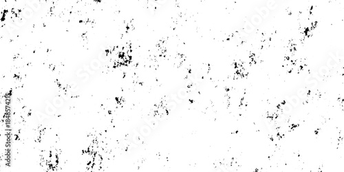 White, black dust overlay distress grungy grain, noise effect paint wall. small particles of debris and dust. crack and scratch dust paint concrete wall. subtle halftone grunge urban texture vector.