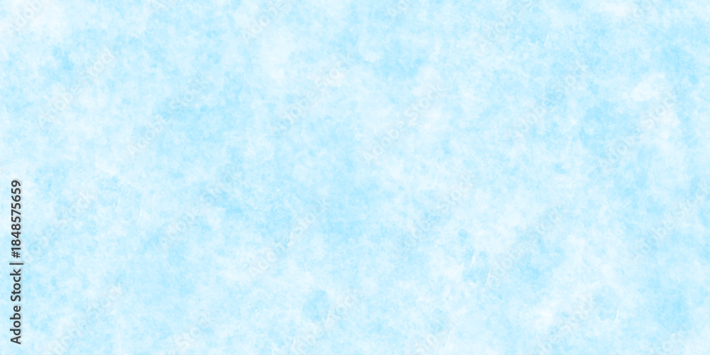 Obraz premium Abstract light blue grunge paint wall texture background, resembling frosty ice or watercolor marble. frosted, icy appearance with scattered speckled details and smooth blended tones. scratch wall.