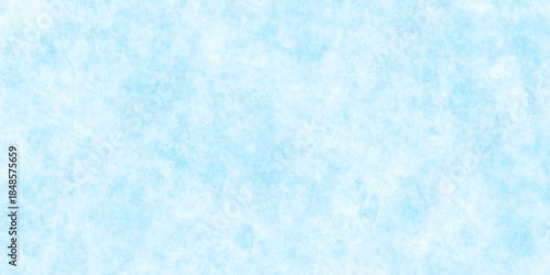Abstract light blue grunge paint wall texture background, resembling frosty ice or watercolor marble. frosted, icy appearance with scattered speckled details and smooth blended tones. scratch wall.