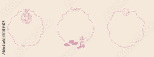 Country Cowgirl Frame Collection with Western Vibes