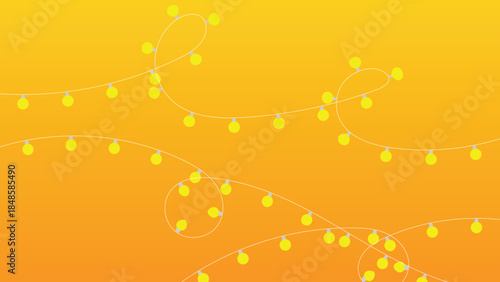 vector design of a fairy light