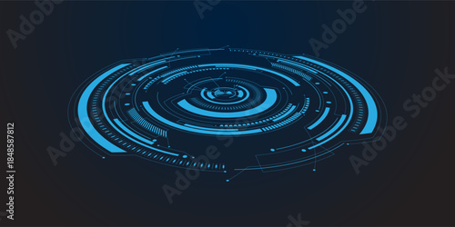 Global connection network background. World map with technology circuit boards. Internet technology concept or global communication