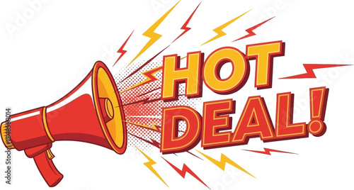 Mega Sale Best Deal of the Year Promotional Sale Design