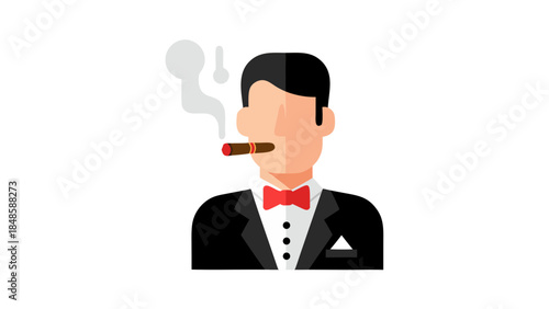 businessman thinking about something