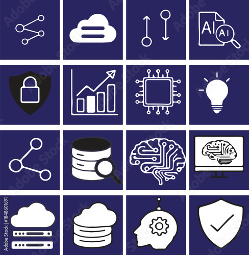 Tech Icon – Modern Technology Vector Symbol