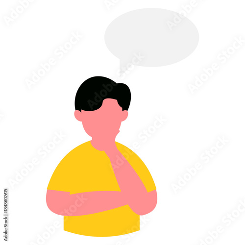 Thinking Concept Illustration