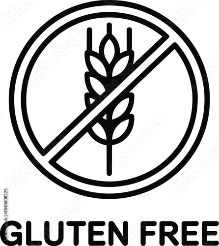 Gluten Free Icon Food Allergy Information