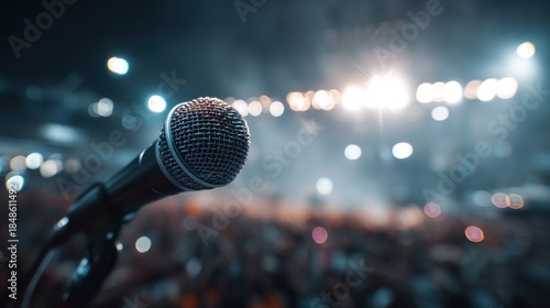 Microphone stage event