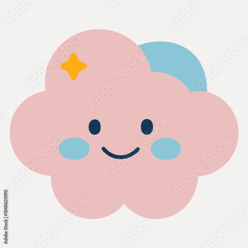 vector illustration of a baby T shirt design