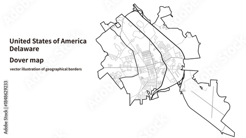 Dover Delaware Map – Detailed City Map of Dover, USA