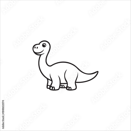 Dinosaur Vector EPS file Illustration 