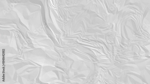 white crumpled paper