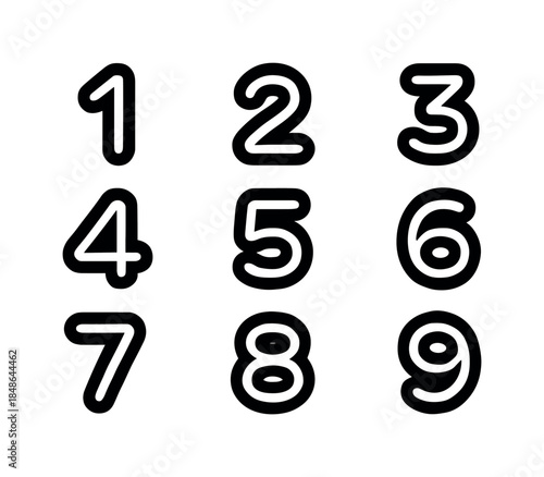 Christmas Baking Icons. Christmas baking icons. Line outline icon set of Christmas baking icons: star cookie