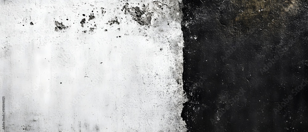 Obraz premium Old paint peels, grunge wall, urban vintage.
