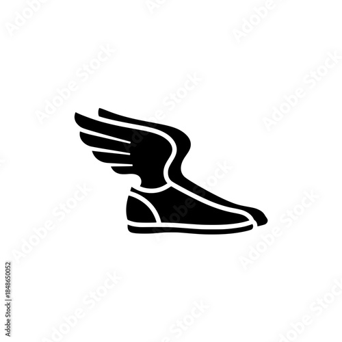 Winged Sandal Talaria of Hermes Messenger God Icon