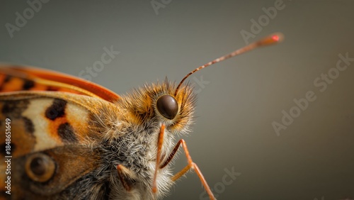 close up of a butterfly