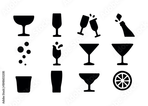 Seasonal Tale Icons. Seasonal tale traditions. Line outline icon set of Seasonal tale traditions: open book,