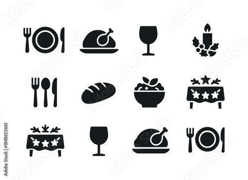 Travel Escape Icons. Travel escape collection. Filled icon set of travel escape collection: luggage tote,