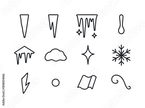 Family Celebration Icons. Family celebration exchange. Filled icon set of family celebration exchange: family