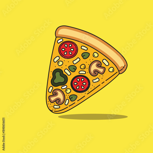 pizza vector illustration