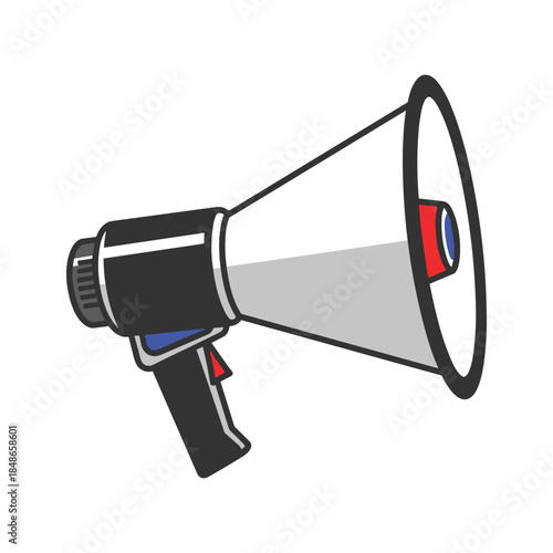 Illustrated megaphone Vector