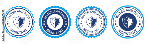 Water and Dust Resistant Badge Seal Set