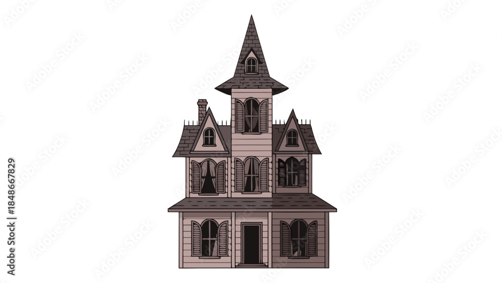 Obraz premium old church in black and white