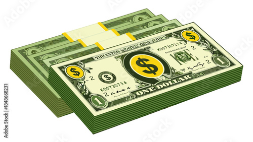 money in the form of a heart