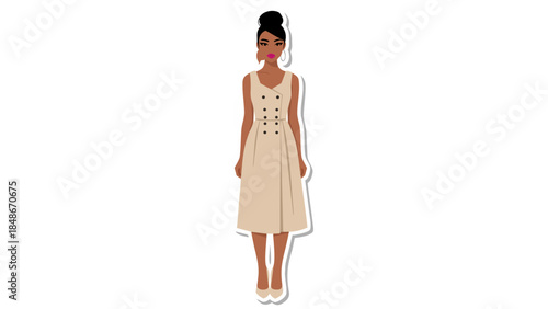 female mannequin in a dress