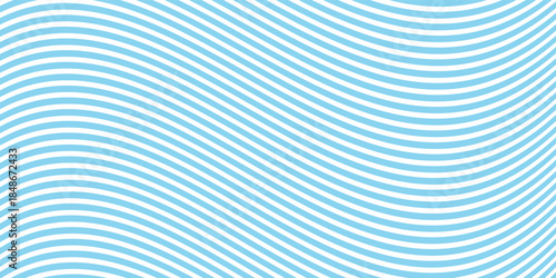 Blue wave line pattern abstract background for backdrop or fabric style