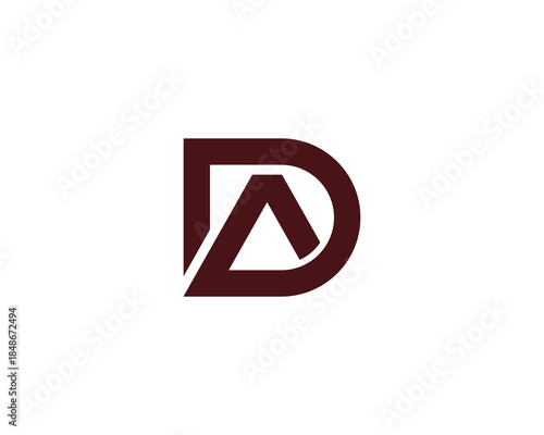 DA logo design. DA