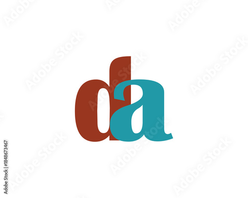DA logo design. DA