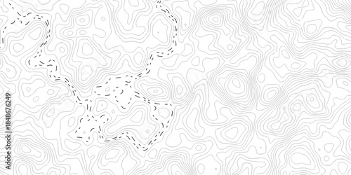 Abstract pattern with lines seamless pattern and topography map and counter map. abstract sea map and mounted map area space geometrics line technology topo landscape grid map texture.