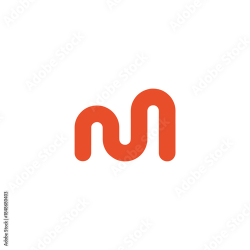 Logo Letter M Simple Minimalist