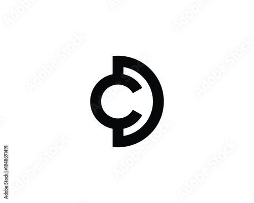 DC CD logo design